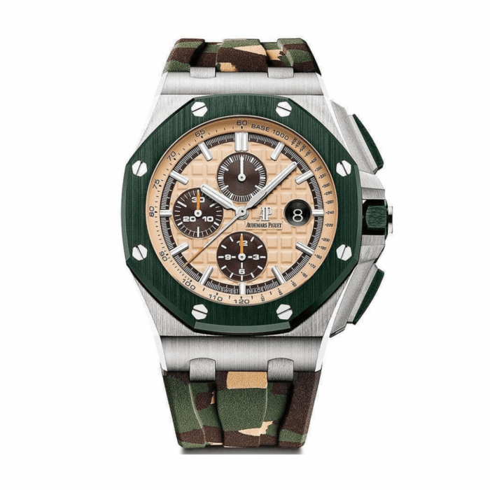 Audemars Piguet Offshore Chronograph Khaki Green Replica - Image 1