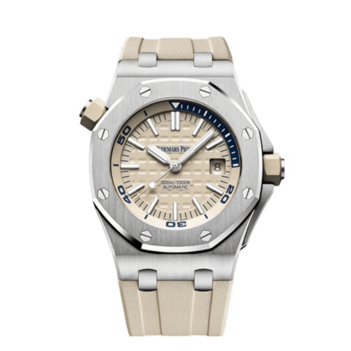 Audemars Piguet Offshore Diver Beige Dial Replica - Image 1