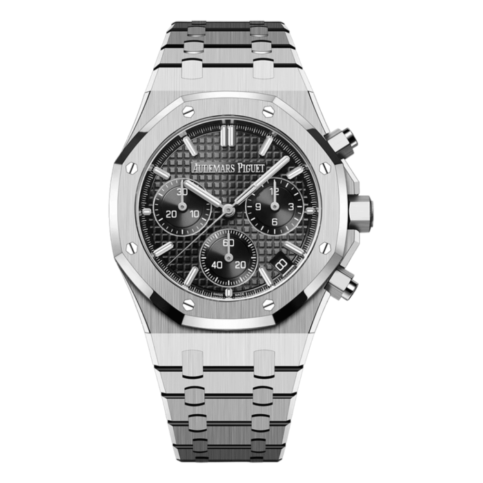 Audemars Piguet Royal Chronograph Black Dial Replica - Image 1