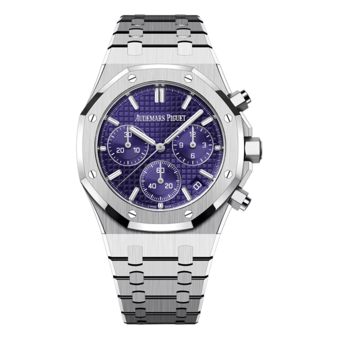 Audemars Piguet Royal Chronograph Purple Dial Replica - Image 1