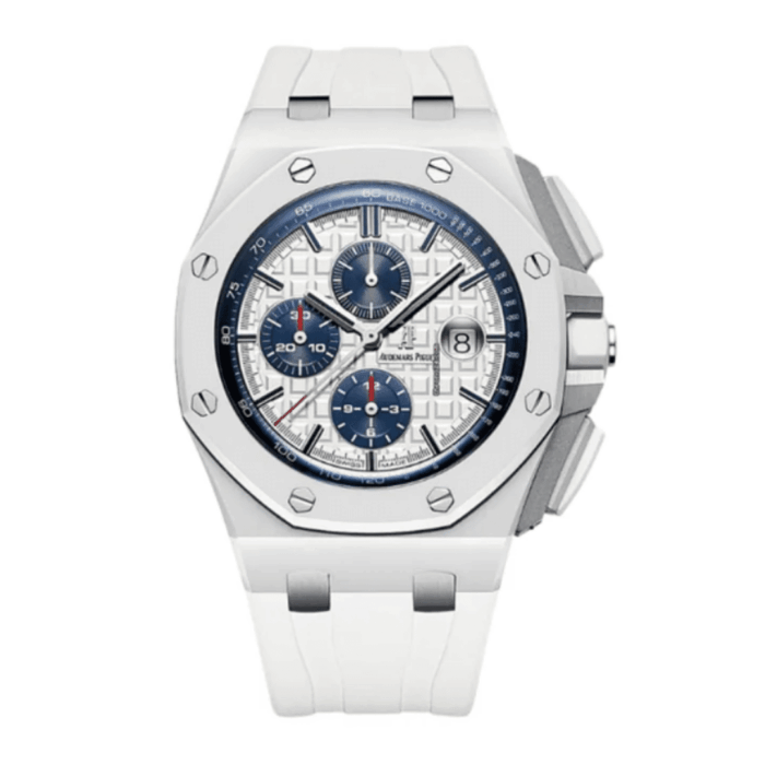 Audemars Piguet Royal Oak Offshore White Ceramic Replica - Image 1