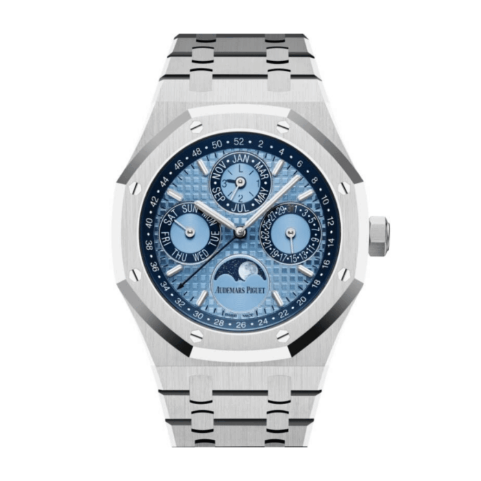 Audemars Piguet Royal Oak Perpetual Calendar Ice Blue Dial Replica - Image 1