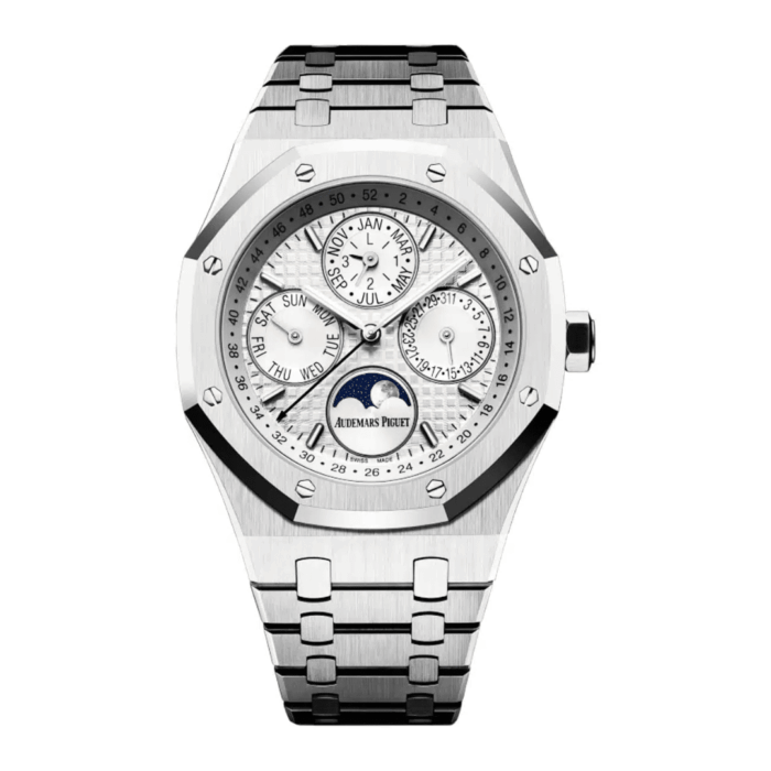 Audemars Piguet Royal Oak Perpetual Calendar White Dial Replica - Image 1
