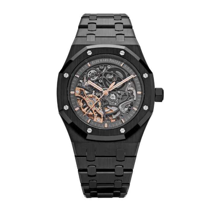 Audemars Piguet Royal Oak Skeleton Black Replica - Image 1