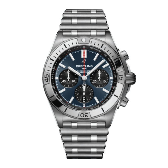 Breitling Chronomat Blue Dial Replica - Image 1