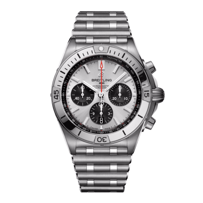 Breitling Chronomat White Dial Replica - Image 1