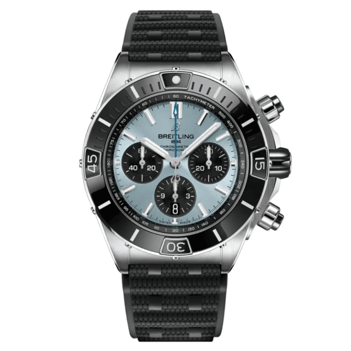 Breitling Super Chronomat B01 Blue Dial Replica - Image 1