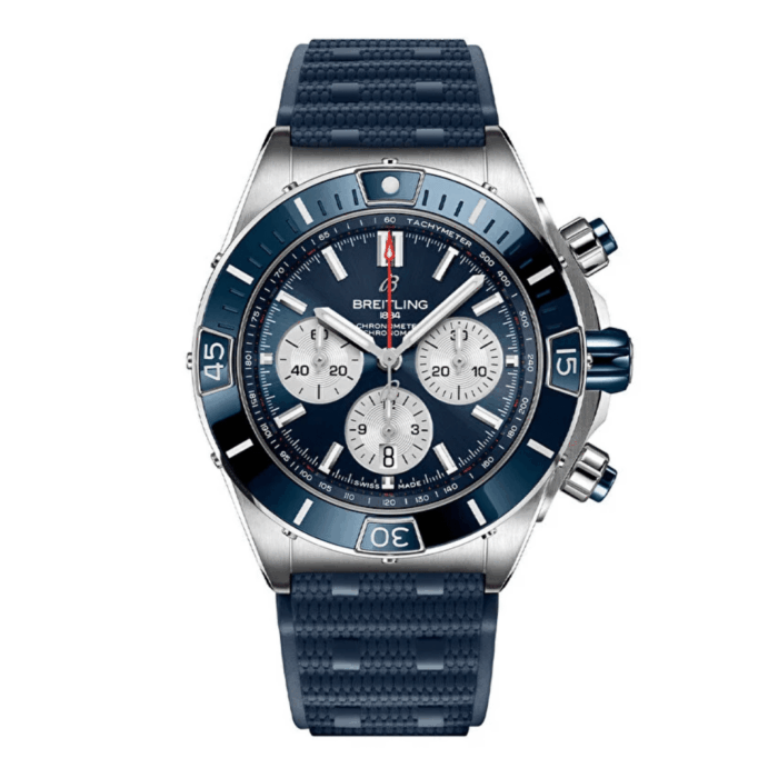Breitling Super Chronomat B01 Dark Blue Dial Replica - Image 1