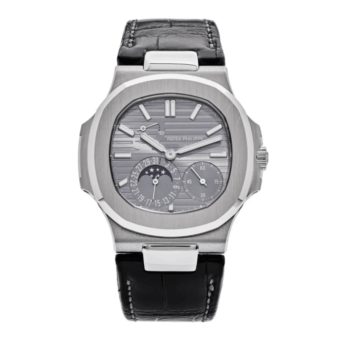Patek Philippe 5712 Moon Phase Black Dial Replica - Image 1