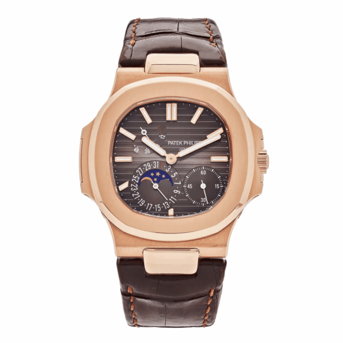 Patek Philippe 5712 Moon Phase Rose Gold Replica - Image 1