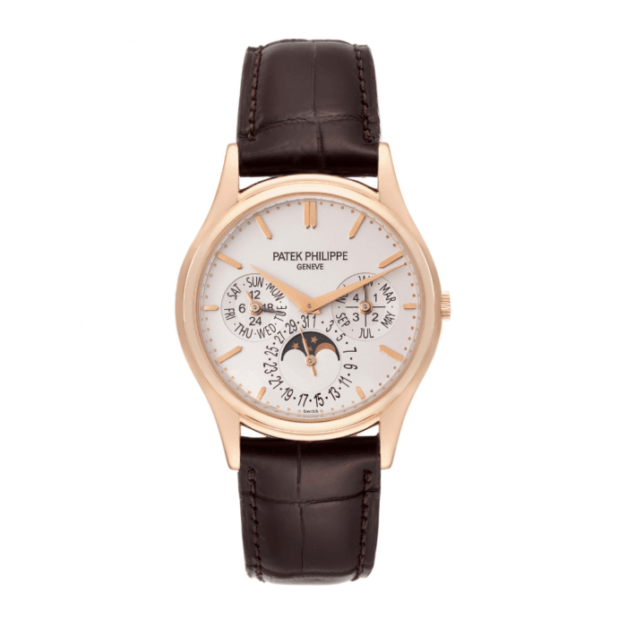 Patek Philippe Grand Complications 5140 White Dial Rose Gold Replica - Image 1