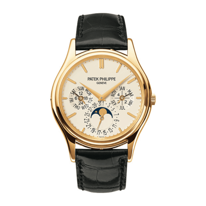 Patek Philippe Grand Complications 5140 White Dial Yellow Gold Replica - Image 1
