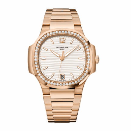 Patek Philippe Nautilus 7118 White Dial Diamond Bezel Replica