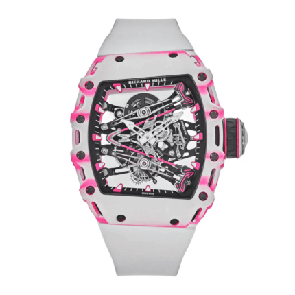 Richard Mille Bubba Watson Tourbillon RM38-02 White and Pink Replica