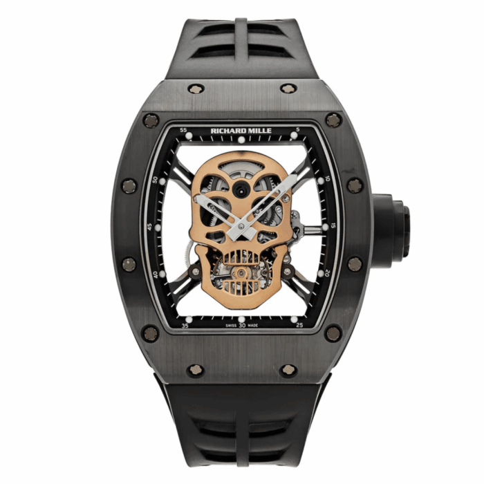 Richard Mille RM052 Skull Black Replica - Image 1