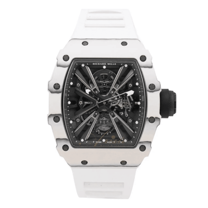 Richard Mille RM12-01 White Carbon Replica - Image 1