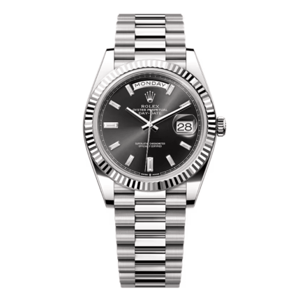 Rolex Day-Date Black Diamond Dial Replica