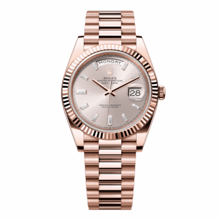 Rolex Day-Date Rose Gold Diamond Dial Replica